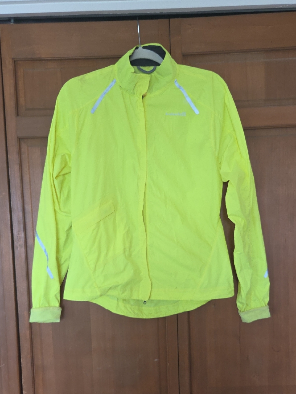 Avalanche Women's Neon Yellow High-Visibility Windbreaker